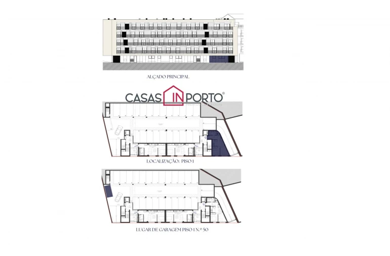 Apartamento T0 para Venda em Paranhos Planta 2