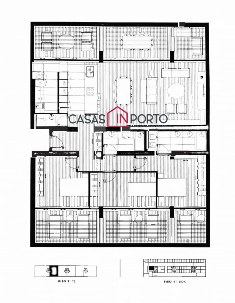 Apartamento T3 para Venda em São Mamede de Infesta e Senhora da Hora