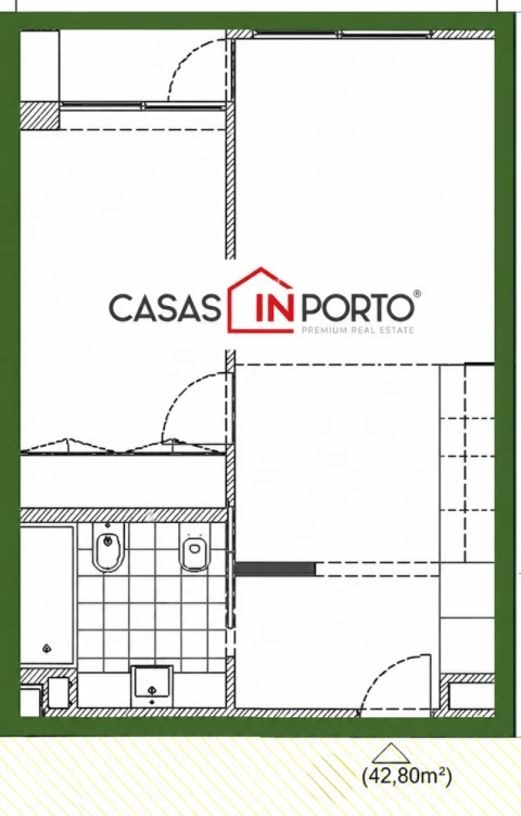 Apartamento T1 para Venda em Paranhos