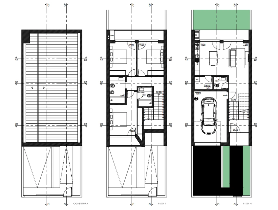 Moradia T3 para Venda em Aguada de Cima Planta 2