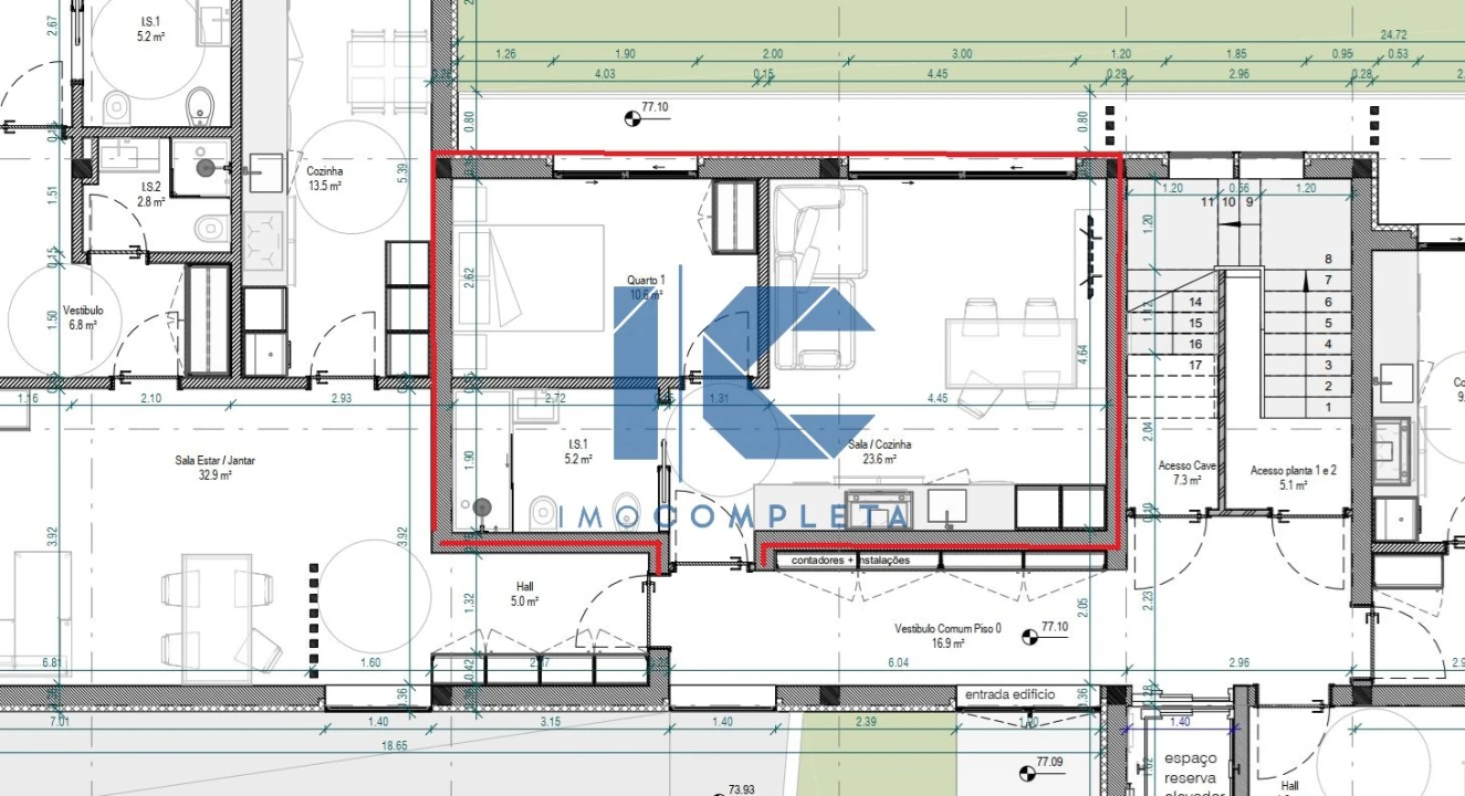 Apartamento T1 para Venda em Recardães e Espinhel Foto 3