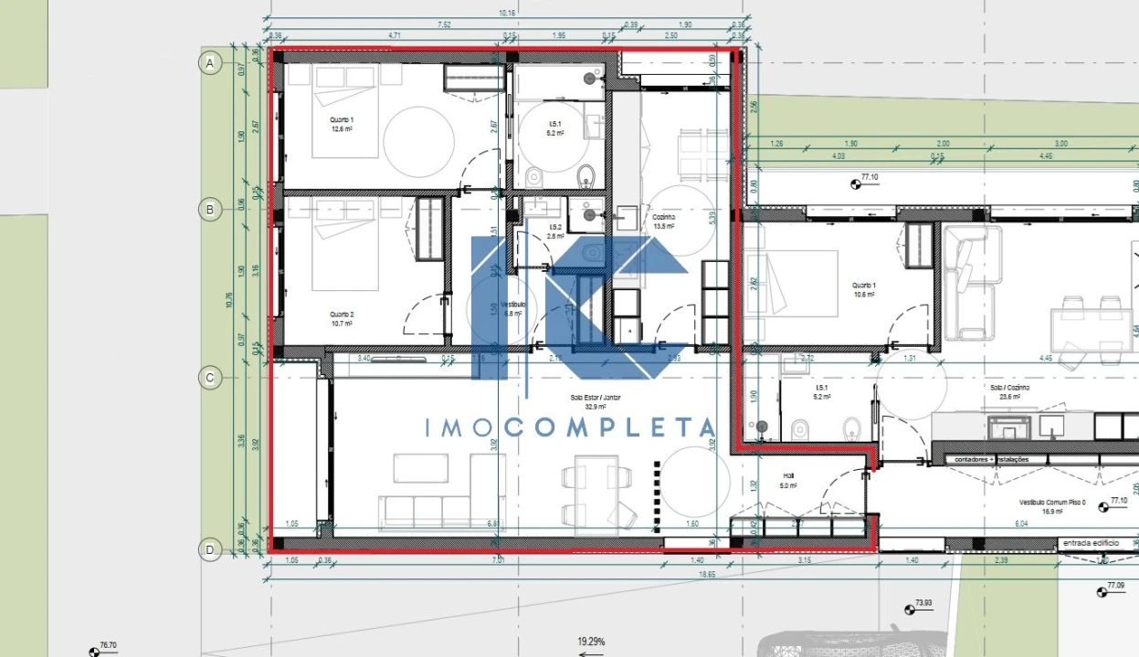 Apartamento T2 para Venda em Recardães e Espinhel Foto 3