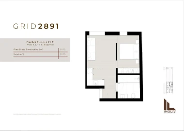 Apartamento T1 para Venda em São Mamede de Infesta e Senhora da Hora