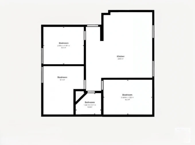 Apartamento T3 para Venda em Laranjeiro e Feijó Planta 1