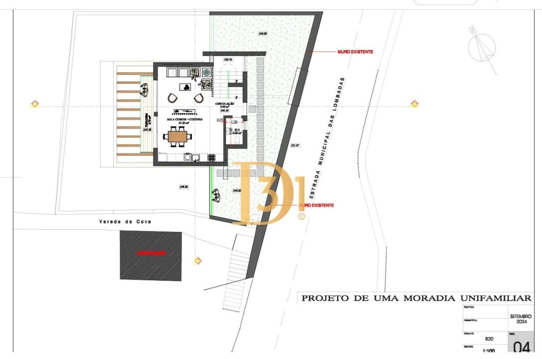 Moradia T2 para Venda em Ponta Delgada Planta 3