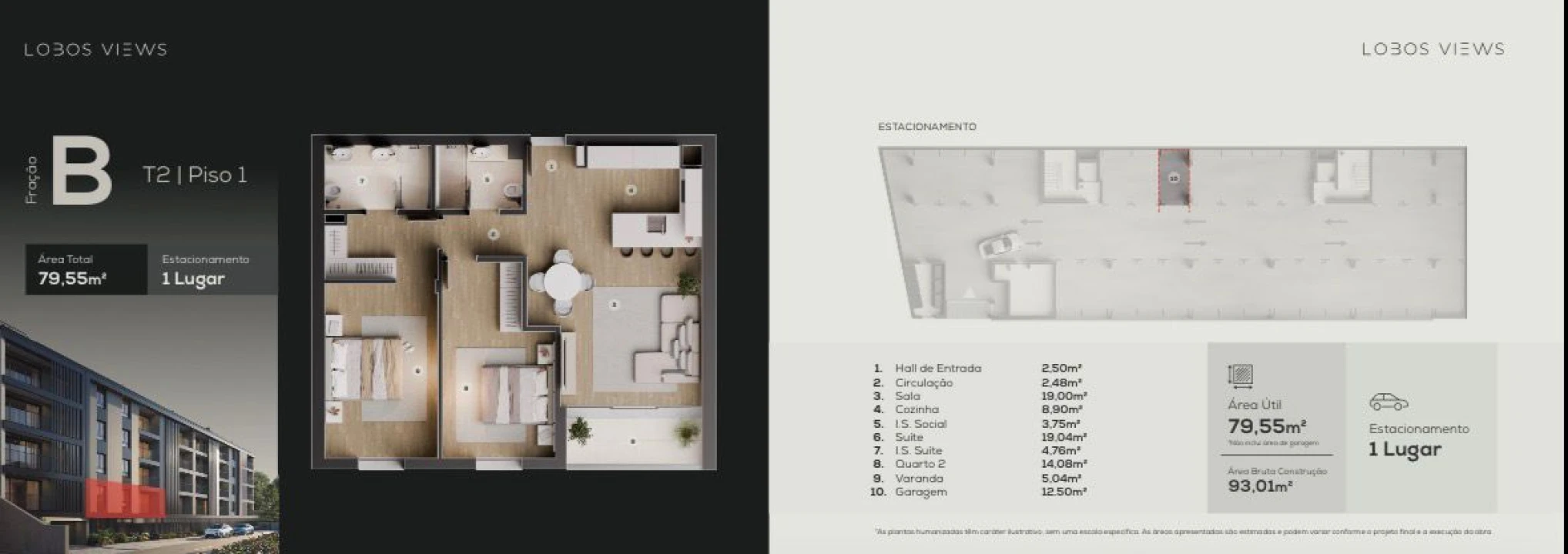Apartamento T1 para Venda em Camara de Lobos Planta 4