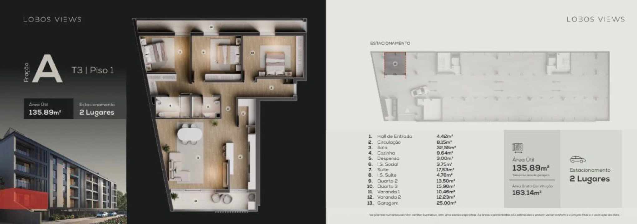 Apartamento T3 para Venda em Camara de Lobos Planta 3