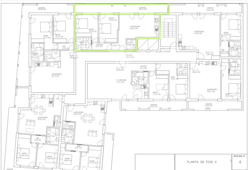 Apartamento T2 para Venda em Tondela e Nandufe Foto 6