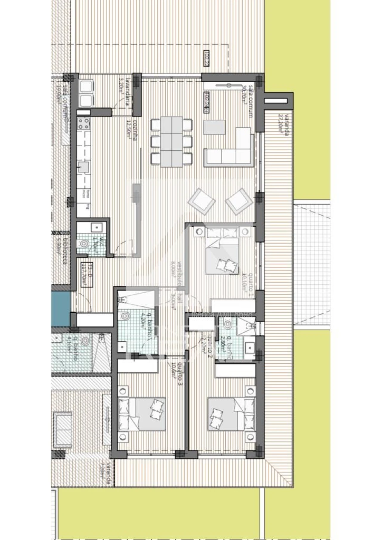 Apartamento T3 para Venda em Ermesinde Foto 21