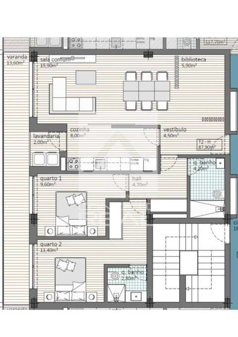 Apartamento T2 para Venda em Ermesinde