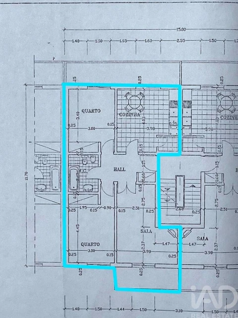 Apartamento T3 para Venda em Febres