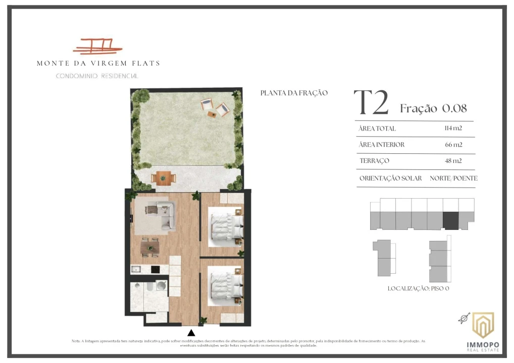 Apartamento T2 para Venda em Vilar de Andorinho Foto 9