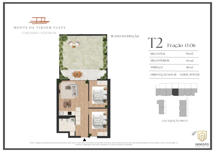 Apartamento T2 para Venda em Vilar de Andorinho Foto 9