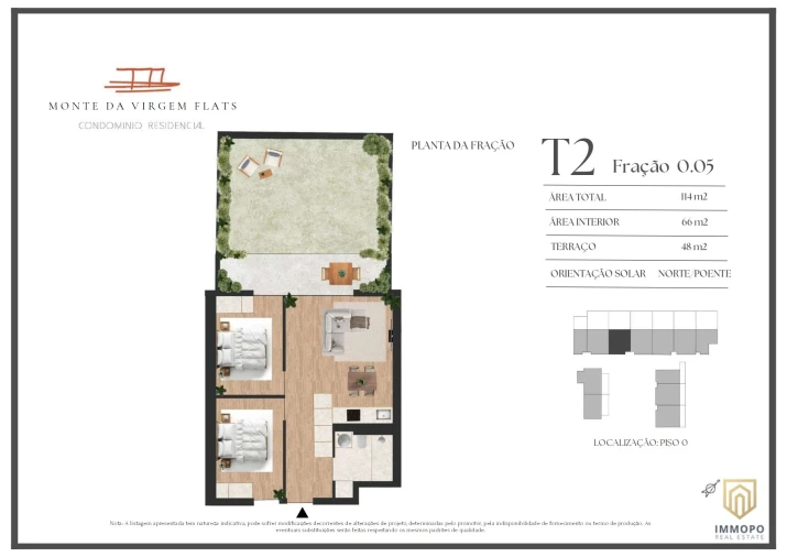 Apartamento T2 para Venda em Vilar de Andorinho Foto 9