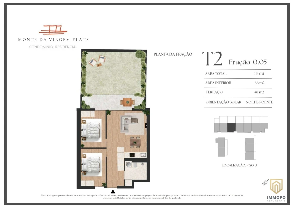 Apartamento T2 para Venda em Vilar de Andorinho Foto 9
