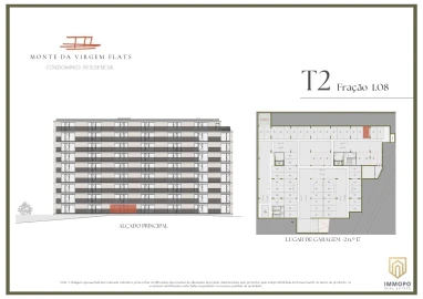 Apartamento T2 para Venda em Vilar de Andorinho