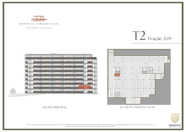 Apartamento T2 para Venda em Vilar de Andorinho