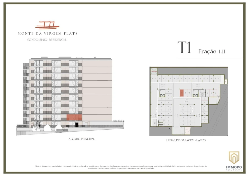Apartamento T1 para Venda em Vilar de Andorinho Foto 10