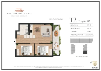 Apartamento T2 para Venda em Vilar de Andorinho