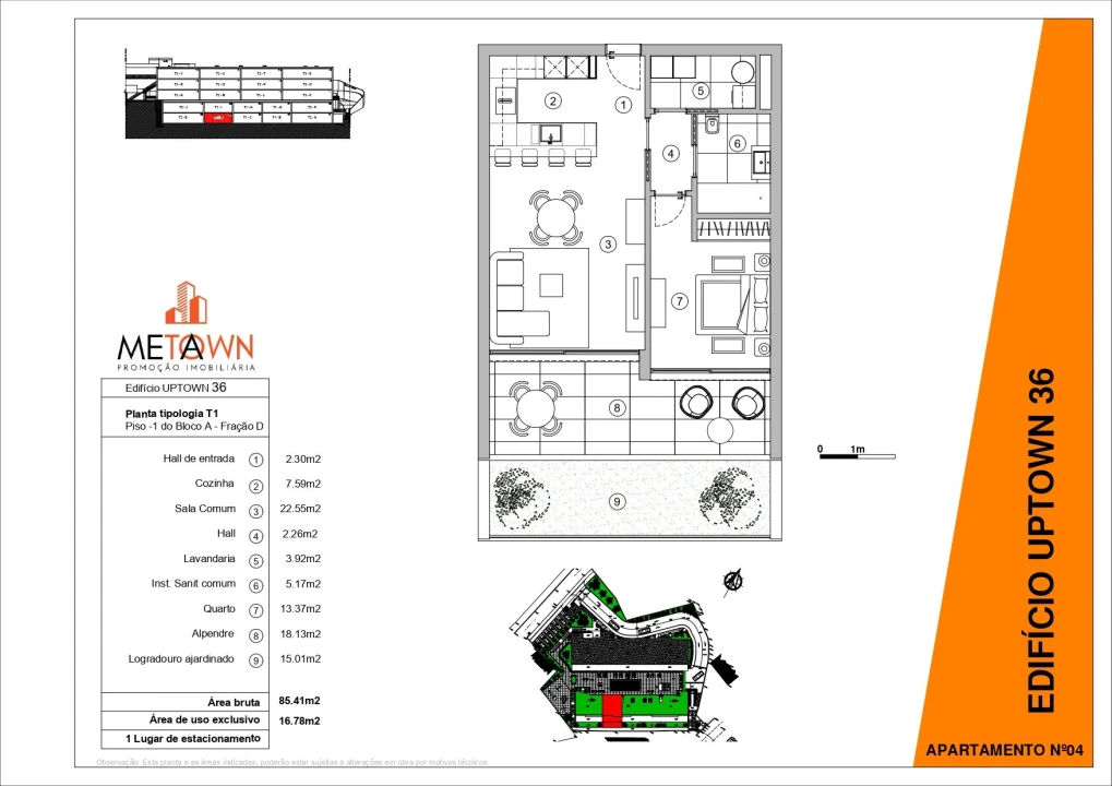 Apartamento T1 para Venda em Funchal (Santa Luzia) Foto 46