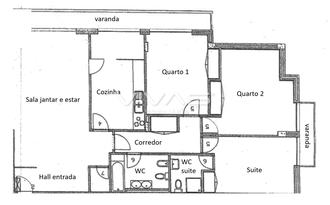 Apartamento T3 para Venda em São Vitor (Braga) Foto 17