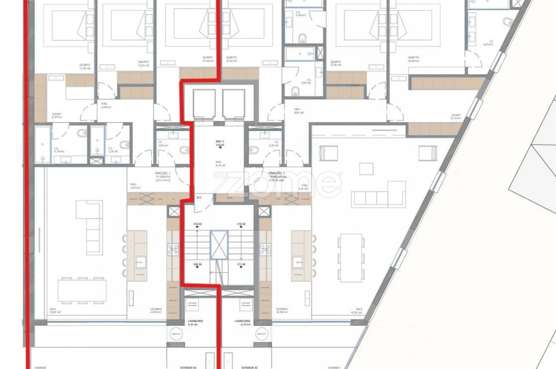 Apartamento T3 para Venda em Nogueira, Fraião e Lamaçães Foto 17