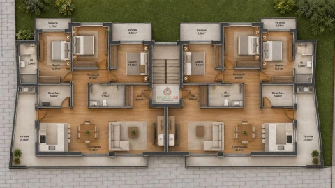 Apartamento T3 para Venda em Bustos, Troviscal e Mamarrosa