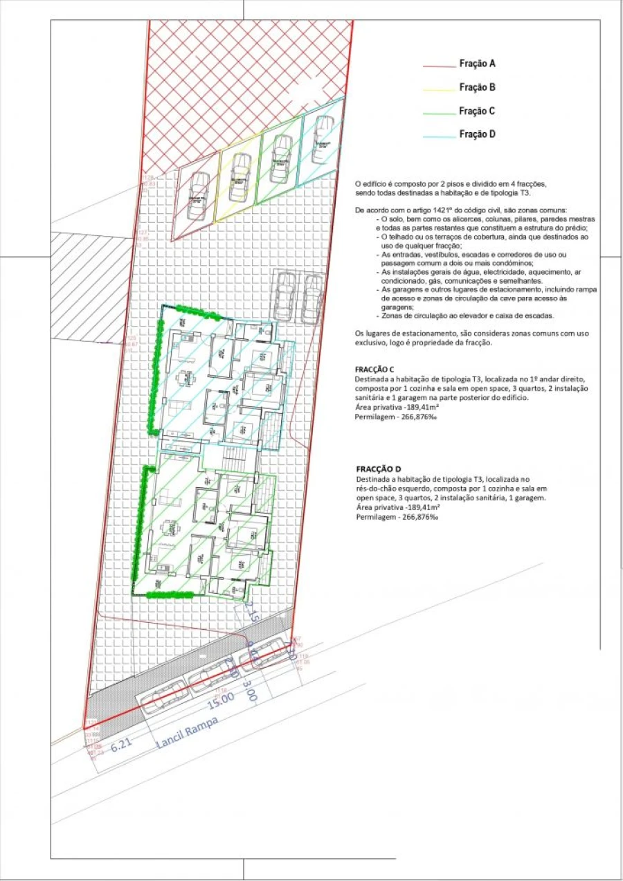 Apartamento T3 para Venda em Bustos, Troviscal e Mamarrosa Planta 5