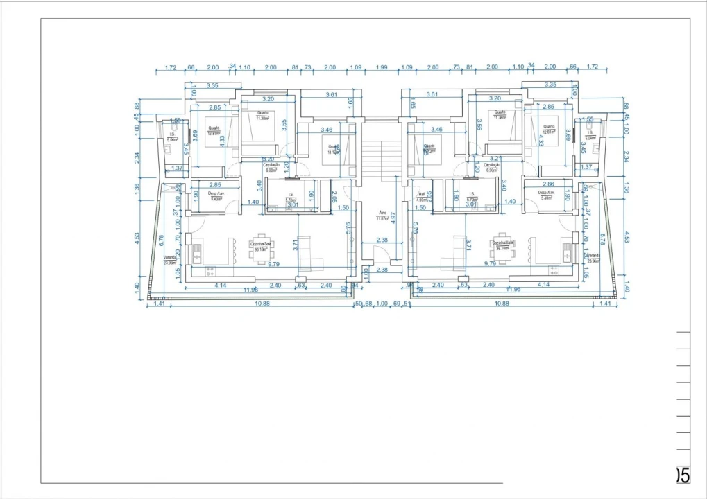 Apartamento T3 para Venda em Bustos, Troviscal e Mamarrosa Planta 18