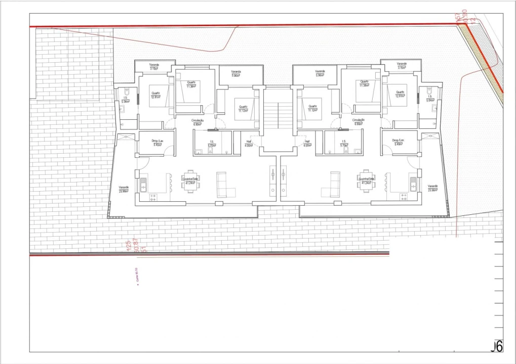 Apartamento T3 para Venda em Bustos, Troviscal e Mamarrosa Planta 17
