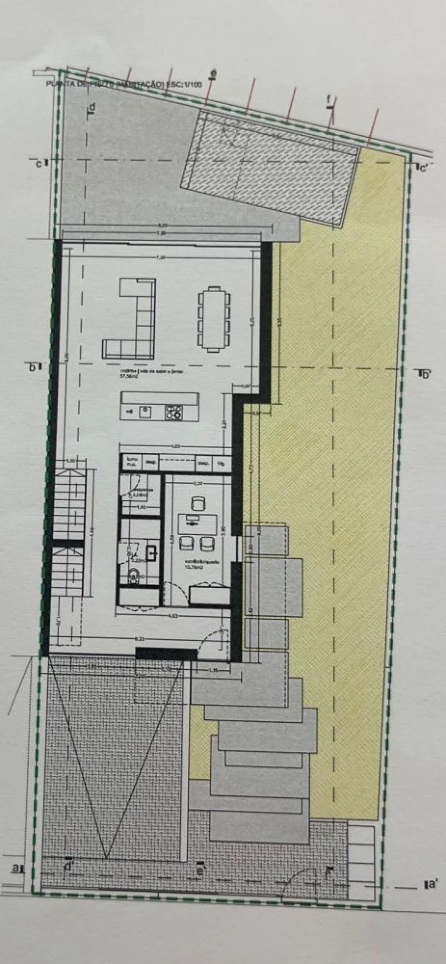 Moradia T4 para Venda em Aguas Santas Planta 2