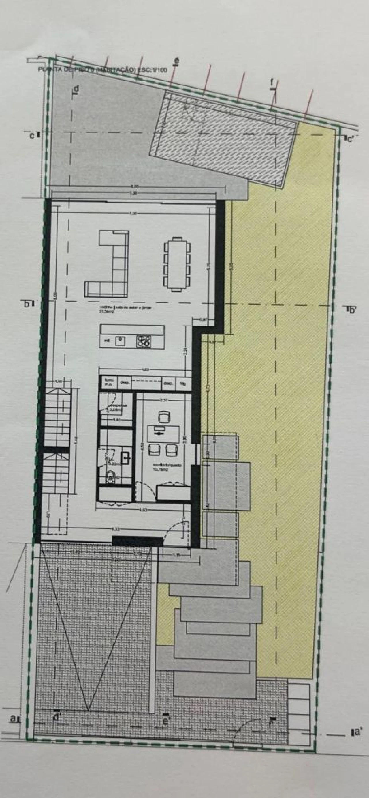 Moradia T4 para Venda em Aguas Santas Planta 2