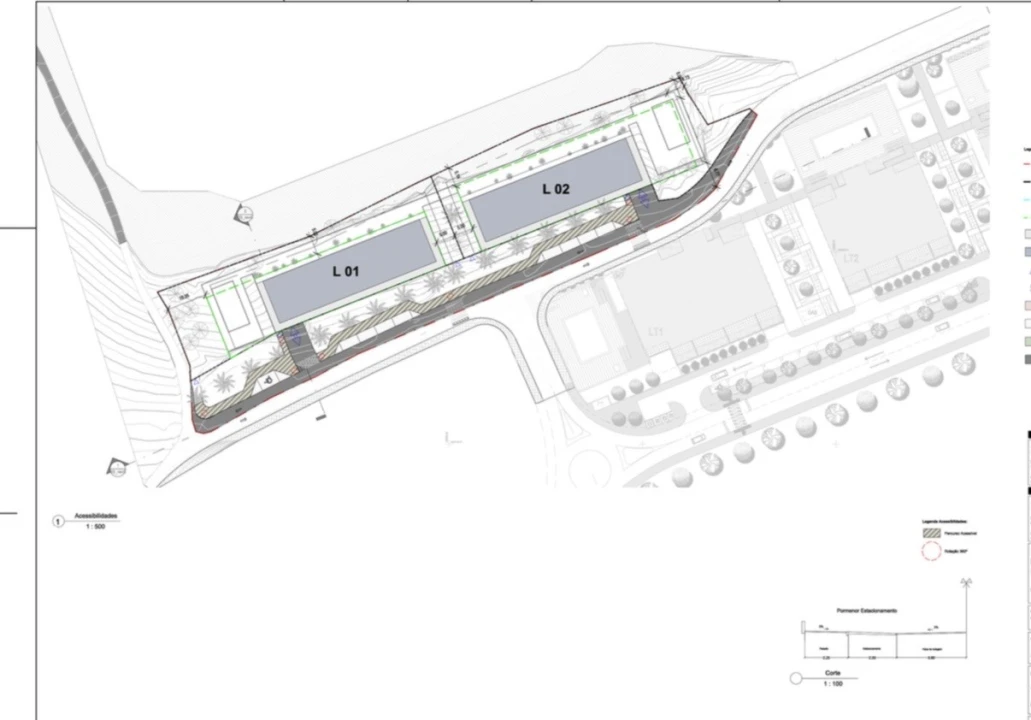 Terreno para Venda em Lagos (São Sebastião e Santa Maria) Planta 2
