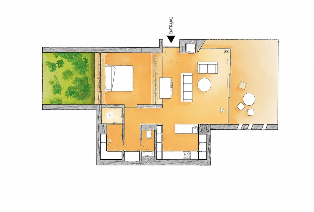 Apartamento T1 para Venda em Odiaxere Foto 27