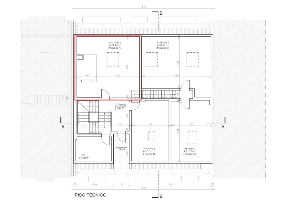 Apartamento T3 para Venda em Ramada e Caneças Planta 3