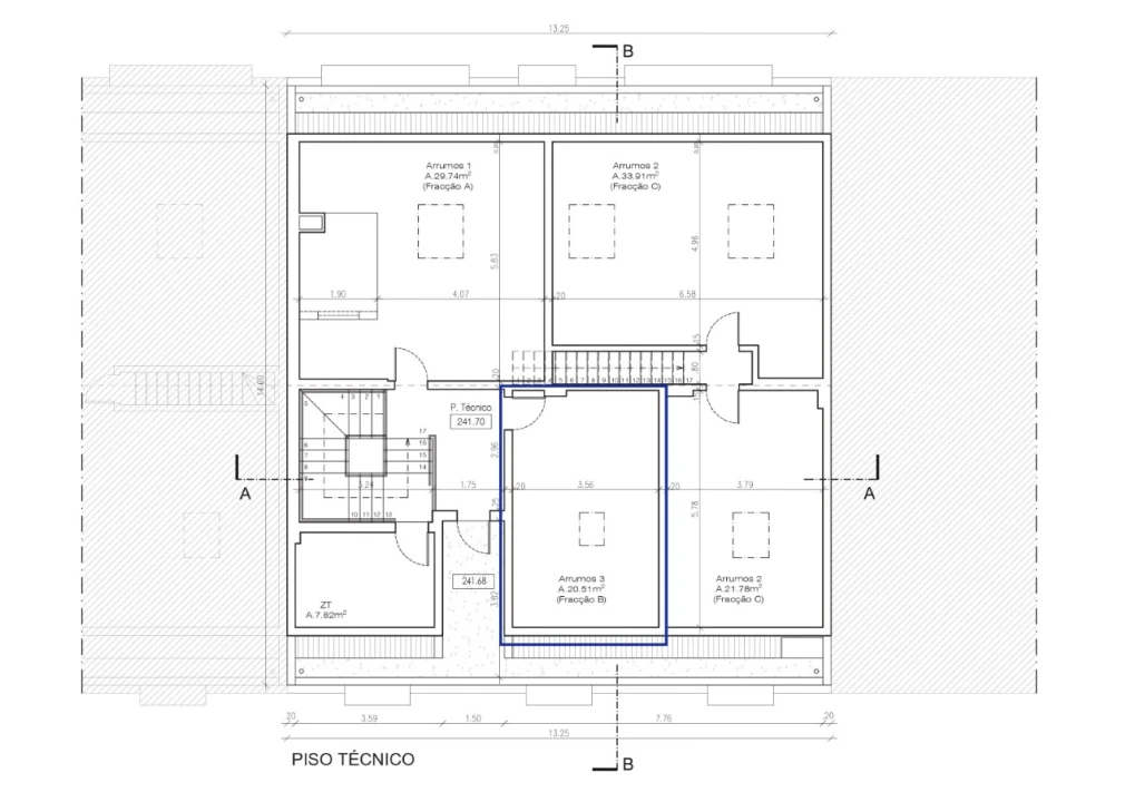 Apartamento T4 para Venda em Ramada e Caneças Planta 3