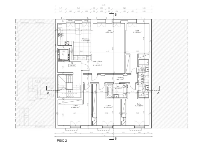 Apartamento T4 para Venda em Ramada e Caneças Planta 1