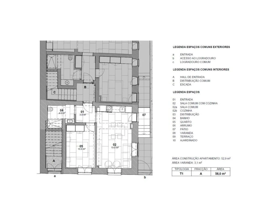 Apartamento T1 para Venda em Paranhos Foto 14