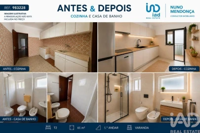 Apartamento T2 para Venda em Setubal (São Sebastião)