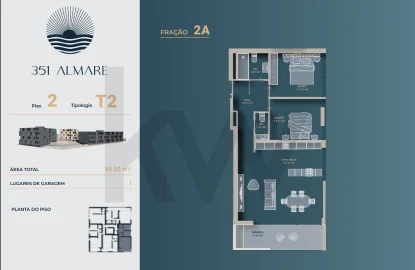 Apartamento T2 para Venda em Vila Nova de Anha