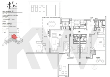 Apartamento T3 para Venda em Alcochete