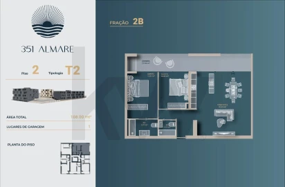 Apartamento T2 para Venda em Vila Nova de Anha