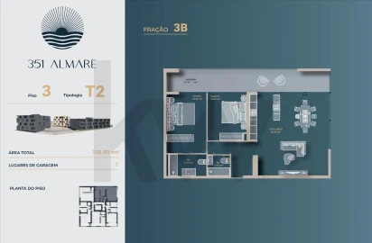 Apartamento T2 para Venda em Vila Nova de Anha