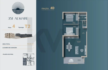 Apartamento T2 para Venda em Vila Nova de Anha