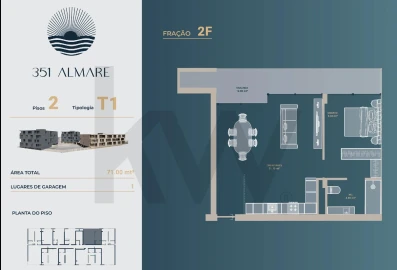 Apartamento T1 para Venda em Vila Nova de Anha