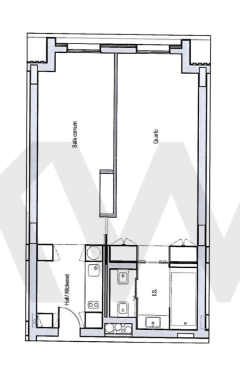 Apartamento T1 para Venda em Santo António