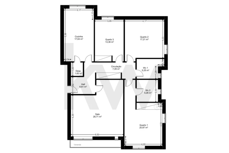 Apartamento T3 para Venda em Pedroso e Seixezelo Foto 28