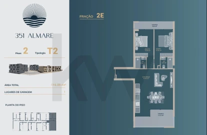 Apartamento T2 para Venda em Vila Nova de Anha