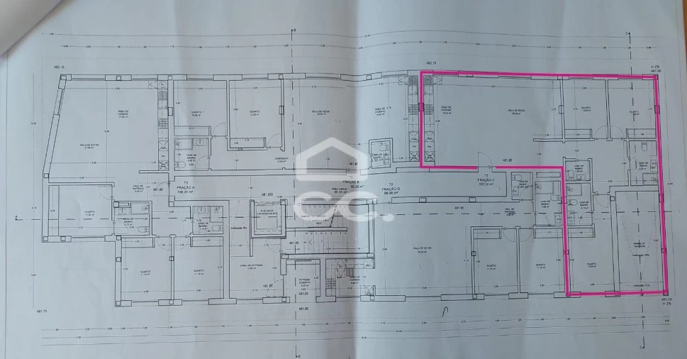 Apartamento T3 para Venda em Viseu Foto 2