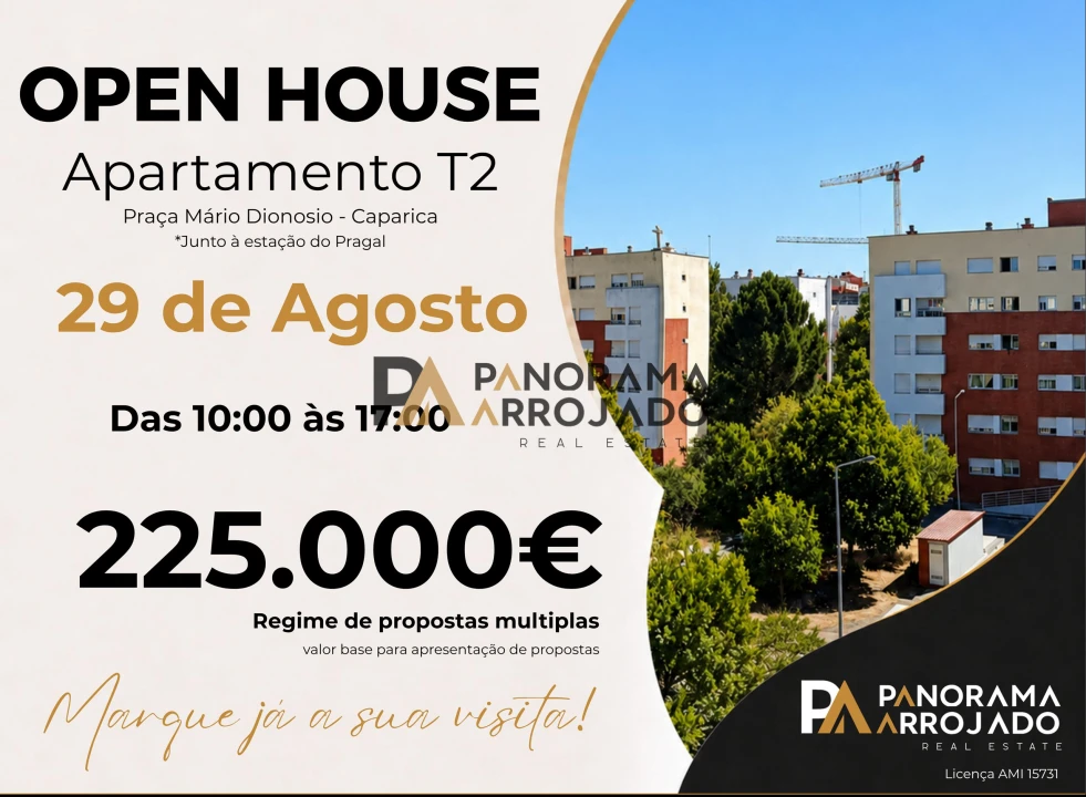 Apartamento T2 para Venda em Caparica e Trafaria Foto 1